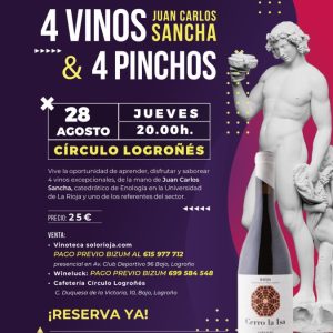 CATA J.C. SANCHA CÍRCULO LOGROÑÉS 28 DE AGOSTO